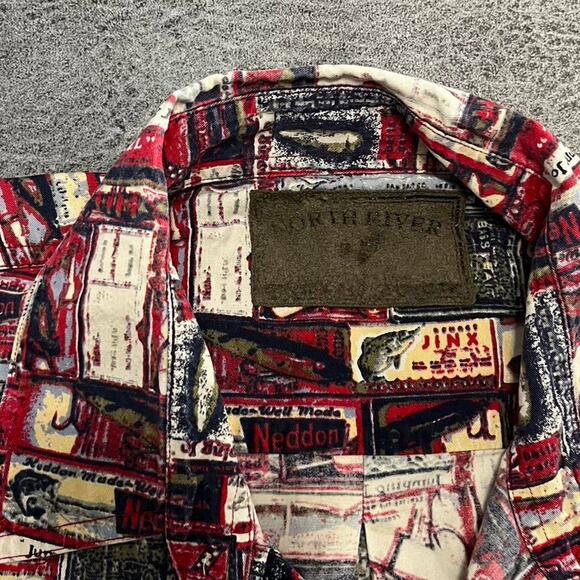 North river mens button up top - Picture 4 of 5